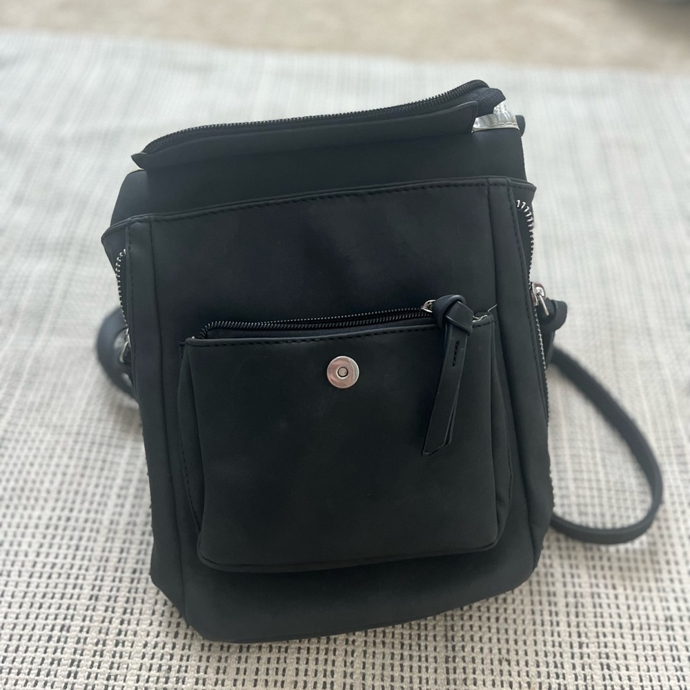 Embroidered Mini Backpack Purse - Picture 4 of 6